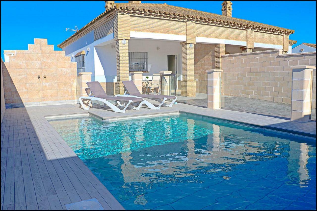 Chalet Penuelas Con Piscina Conil De La Frontera Eksteriør billede