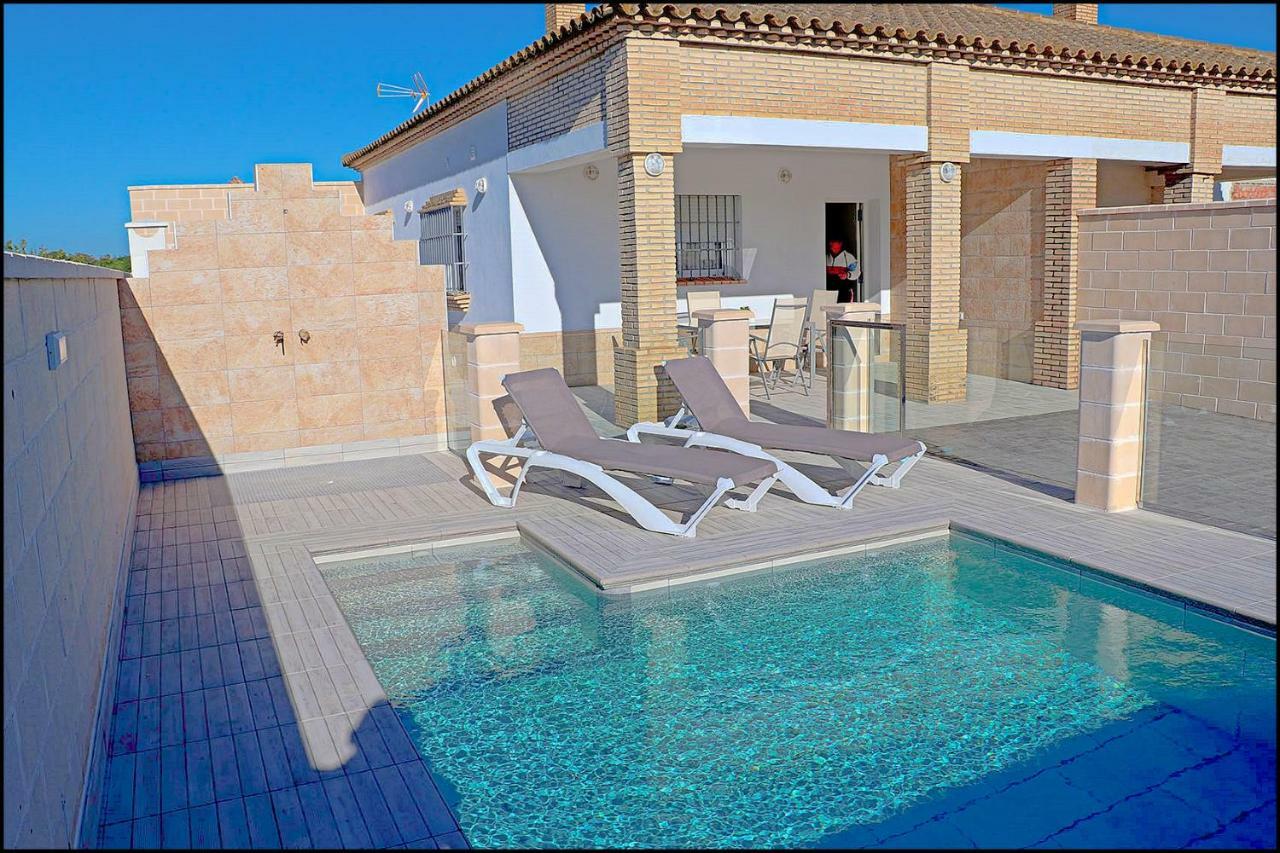 Chalet Penuelas Con Piscina Conil De La Frontera Eksteriør billede